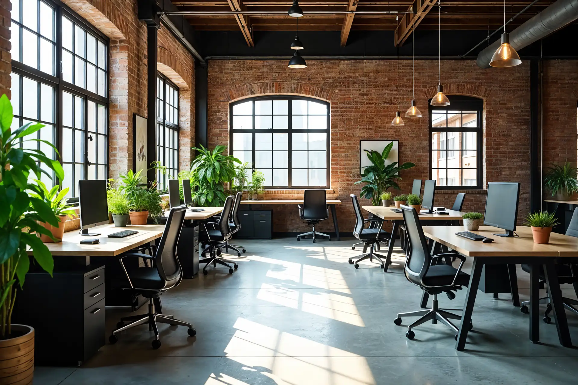 Modern office teamwork co working space quiet a 2024 12 06 22 51 04 utc